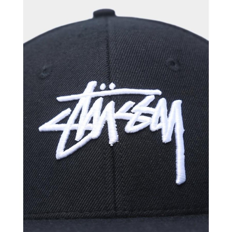 Stussy ステューシー キャップ 帽子 平つば ロゴ 人気 ぼうし Stock