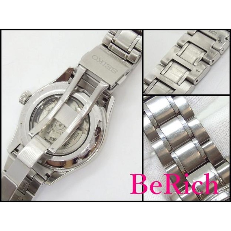 OH済 セイコー SEIKO プレサージュ メンズ 腕時計 6R15-03N0 SARX039 