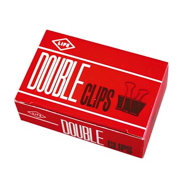 Life(徠福) NO.113 黑色兩用票夾(15mm) / #227長尾夾12入