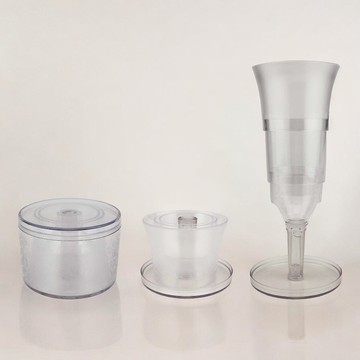 伸縮收納香檳杯