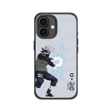 iPhone 16 SolidX 黑 - 火影忍者 Naruto - 旗木卡卡西-雷切