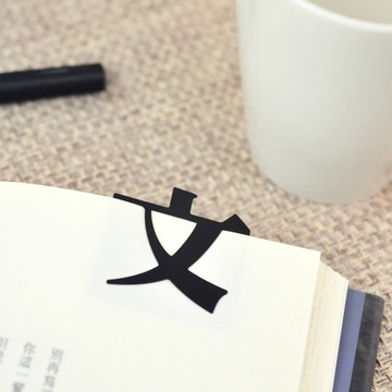 聖誕節禮物【隱農精品】漢字書籤-文 | 蝕刻不鏽鋼書籤 - 全七款