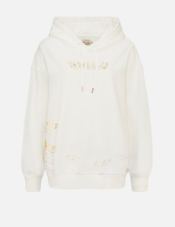 Landscape Graphic Foil-print Hoodie