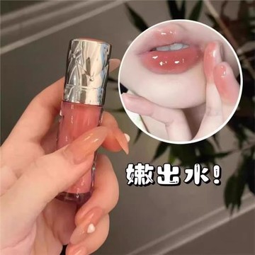 (免運)純欲之神水光唇釉鏡面豐盈蜜潤顯白口紅氣質裸色持久不易沾杯爆款
