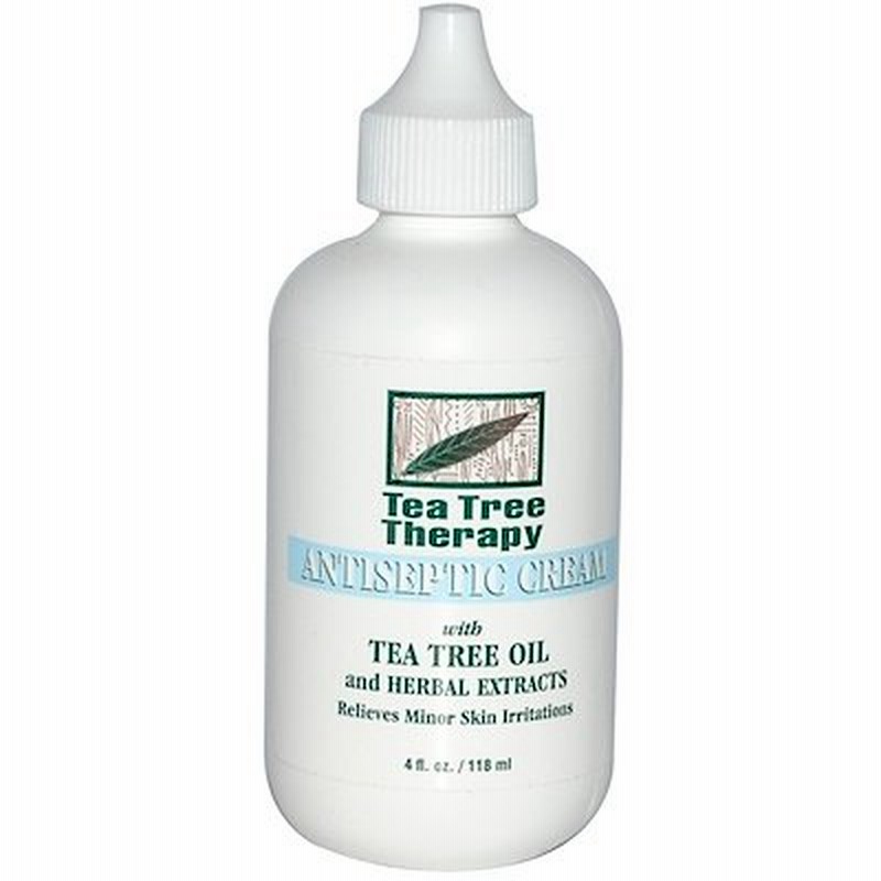 アンティセプティッククリーム ティーツリーオイルとハーブエキス入り 4液量オンス 118 Ml 通販 Lineポイント最大1 0 Get Lineショッピング