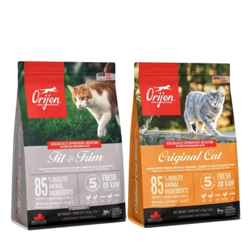 Orijen 歐睿健 鮮雞愛貓/室內貓 無穀貓飼料 貓糧 1.8KG