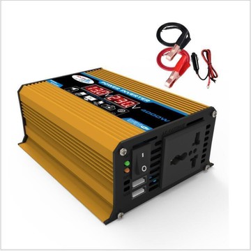 電源轉換器 逆變器 車載逆變器12V轉110V 4000W 太陽能逆變器 家用車載 變壓器 交直流轉換器