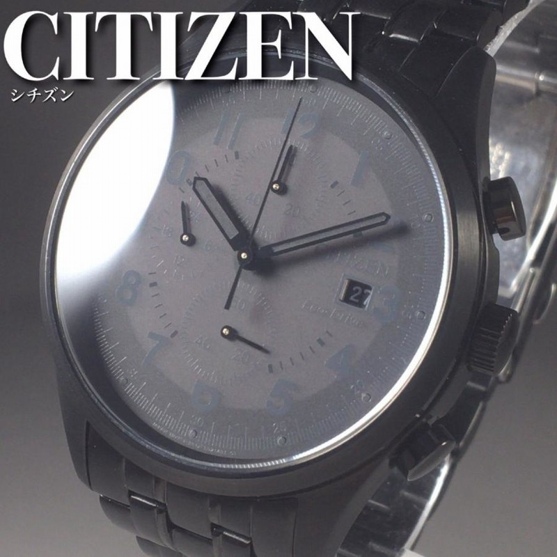 シンプル シチズン CITIZEN メンズウォッチ クロノグラフ