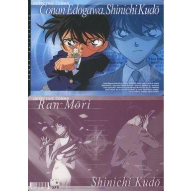 中古下敷き 江戸川コナン 工藤新一＆毛利蘭 A5下敷き 「名探偵コナン」