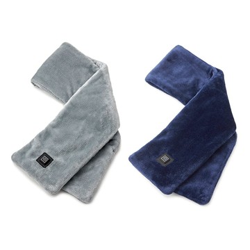 日本智能USB恆溫保暖圍巾 藍色