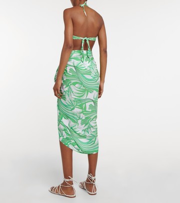 Melissa Odabash Pareo printed beach cover-up
