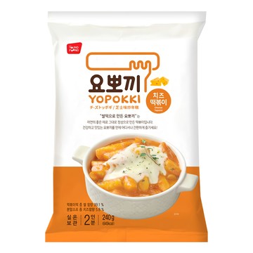 YOPOKKI 芝士味辣炒年糕  240g  1包