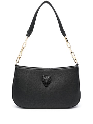 Plein Sport - engraved-logo tote bag - women - Polyurethane/Polyester - One Size - Black