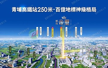 青埔A18高鐵｜威均帝璽高樓景觀2房車 ｜桃園市中壢區高鐵南路一段