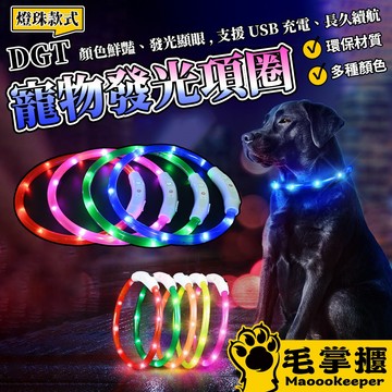 LED發光項圈 USB發光項圈 發光項圈 LED 狗狗閃光吊牌 發光吊墜 發光狗牌 貓狗通用 毛掌櫃寵物