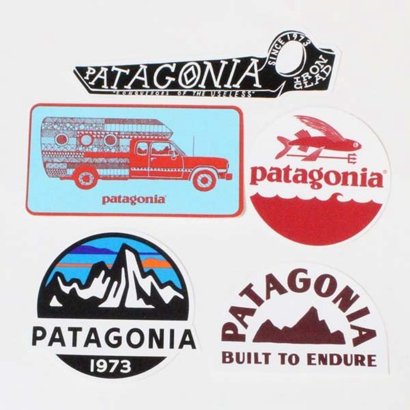 訳あり パタゴニア ステッカー 5種セット PATAGONIA STICKERS SET フィッツロイ スコープ トラック トライデントフィッシュ 丸  シール 新品 通販 LINEポイント最大0.5%GET | LINEショッピング