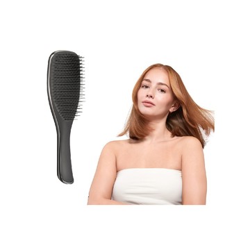 TANGLE TEEZER 官方直營英倫手握梳(克羅美鍍金系列_午夜銀)