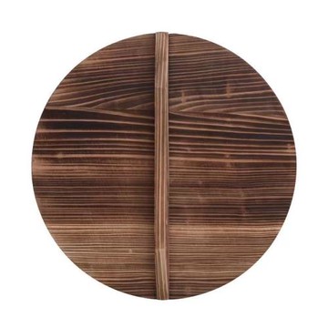 手工杉木鍋蓋家用鍋蓋商用鍋蓋炒菜鍋蓋大鍋蓋木頭蓋木質鍋蓋碳化