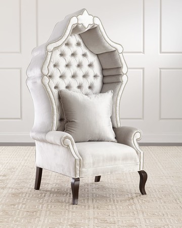 Antoinette Hooded Hostess Chair