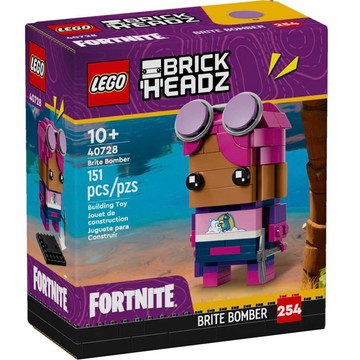 💗芸芸積木二館💗現貨!! LEGO 40728 彩虹引爆者Brite Bomber Brickheadz系列