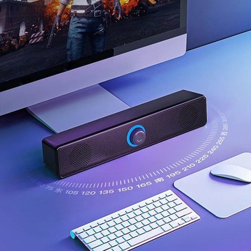 電腦音響臺式家用小音箱雙喇叭大音量筆記本桌面長條藍牙重低音炮【宜家良品百貨】