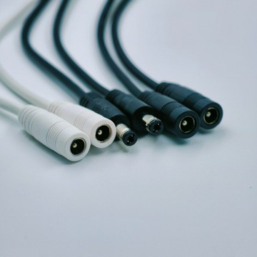 廠家生產dc5521公母插頭線5521單頭線DC電源線監控充電線延長線【宜家良品百貨】