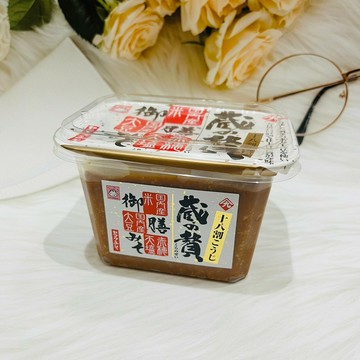 日本味噌 MISO 系列~日本 山久 藏の贅 御膳味噌 375g 十八割 日本國產米、國產大豆、赤穗鹽使用