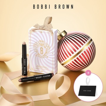 【Bobbi Brown】粉漾幻彩系列｜迷你超持久炫彩眼影筆雙入組-粉棕
