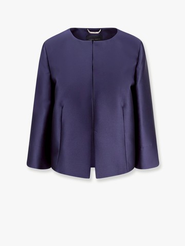Mikado  blazer with viscose lining - ALBERTA FERRETTI - gender_Woman