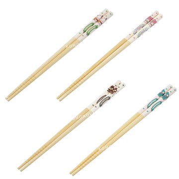 小禮堂 Sanrio 三麗鷗 天然竹筷 21cm (角色款) 美樂蒂 帕恰狗 酷企鵝 人魚漢頓