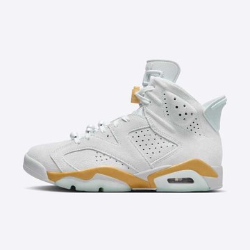 Kixpress-Nike 耐吉 WMNS Air Jordan 6 Retro 男女 運動休閒鞋 AJ6 白黃 [DQ4914-074]