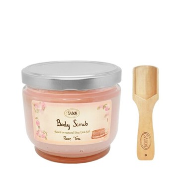 SABON 玫瑰茶語身體磨砂膏 600g 附木勺
