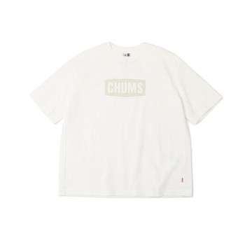 【CHUMS】Heavy Weight CHUMS Logo T-Shirt 短袖上衣 男 白色-CH012271W001