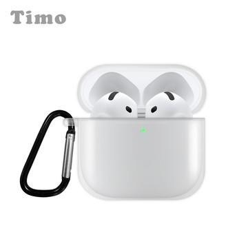 隔日到貨🚚【Timo】AirPods 4專用 TPU透明保護套 AirPods4耳機套 耳機保護套