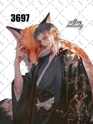 original sticker no.3697 人物貼紙 原創貼紙 原創人物貼紙 裝飾貼紙 cotton melody