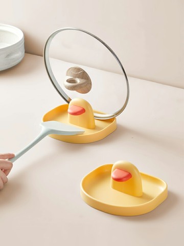 多功能鍋蓋架臺面坐式托架免打孔塑料放鍋蓋神器廚房收納架子家用