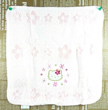 【震撼精品百貨】Hello Kitty 凱蒂貓~中方巾~粉波斯