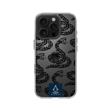 iPhone 16 Pro Clear Case（相機按鈕） 透明 - Assassin's Creed - Assassin's Creed Mirage® - Snake Calligraphy