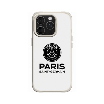 iPhone 16 Pro SolidX 貝殼灰 - PSG - Paris Saint-Germain Black 黑