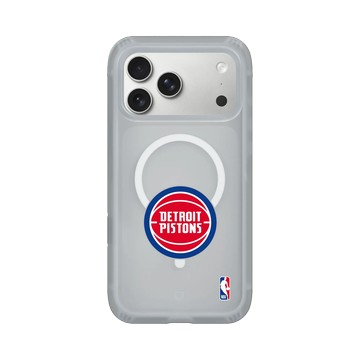 iPhone 17 Pro Max AirX 流變灰 - NBA - Logo-底特律活塞 Detroit Pistons