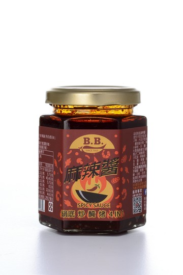 B.B. 麻辣專家 B.B.麻辣醬 180公克 沾醬 火鍋 鍋底 醬料 醃肉