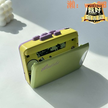 【店長推薦】市】巴音盒新款磁帶機隨身聽帶耳機便攜收音機卡帶機英語聽力播放