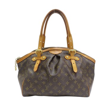 【二手名牌BRAND OFF】LOUIS VUITTON LV 路易威登 棕色 原花帆布 Tivoli GM 肩背包 M40144