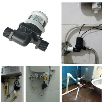 5分螺紋口太陽能熱水器淋浴地暖增壓循環直流水泵JT-750[DD1213001]