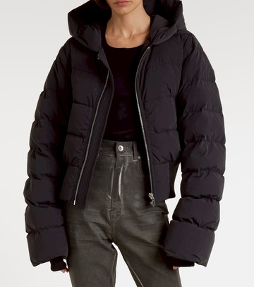 Rick Owens Hooded down jacket