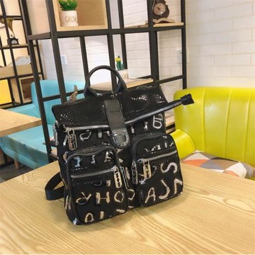 時尚亮片雙肩包2020新款輕便女包手拎包閃亮單肩斜挎包百搭背包潮