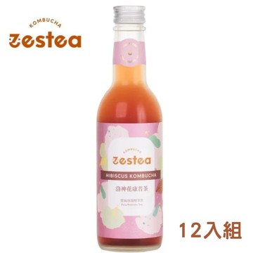 [Zestea] 洛神花康普茶12入(300ml/入) -洛神花康普茶12入(300ml/入)