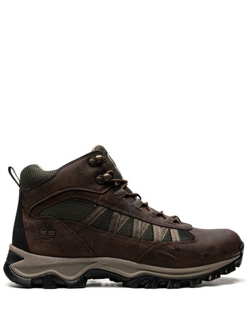 Timberland - MT. Maddsen Mid Hiker boots - men - Leather/Rubber/Fabric/Fabric - 13 - Brown