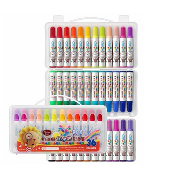【角落文房】雄獅 奶油獅 36色可水洗彩色筆\tBLW-36/B