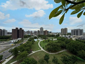 藍田公園景觀第一排3房平車*雙衛浴開窗｜高雄市楠梓區大學十一街